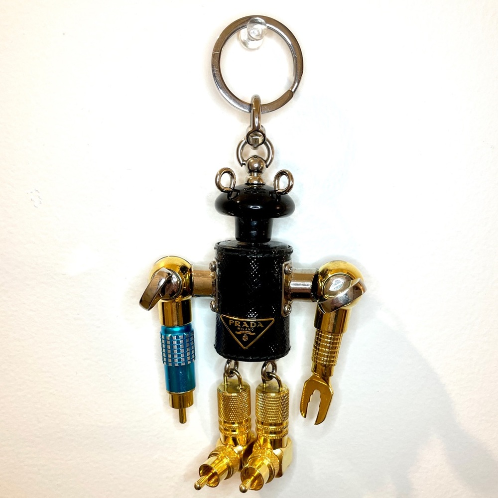 PRADA MILANO robot charm